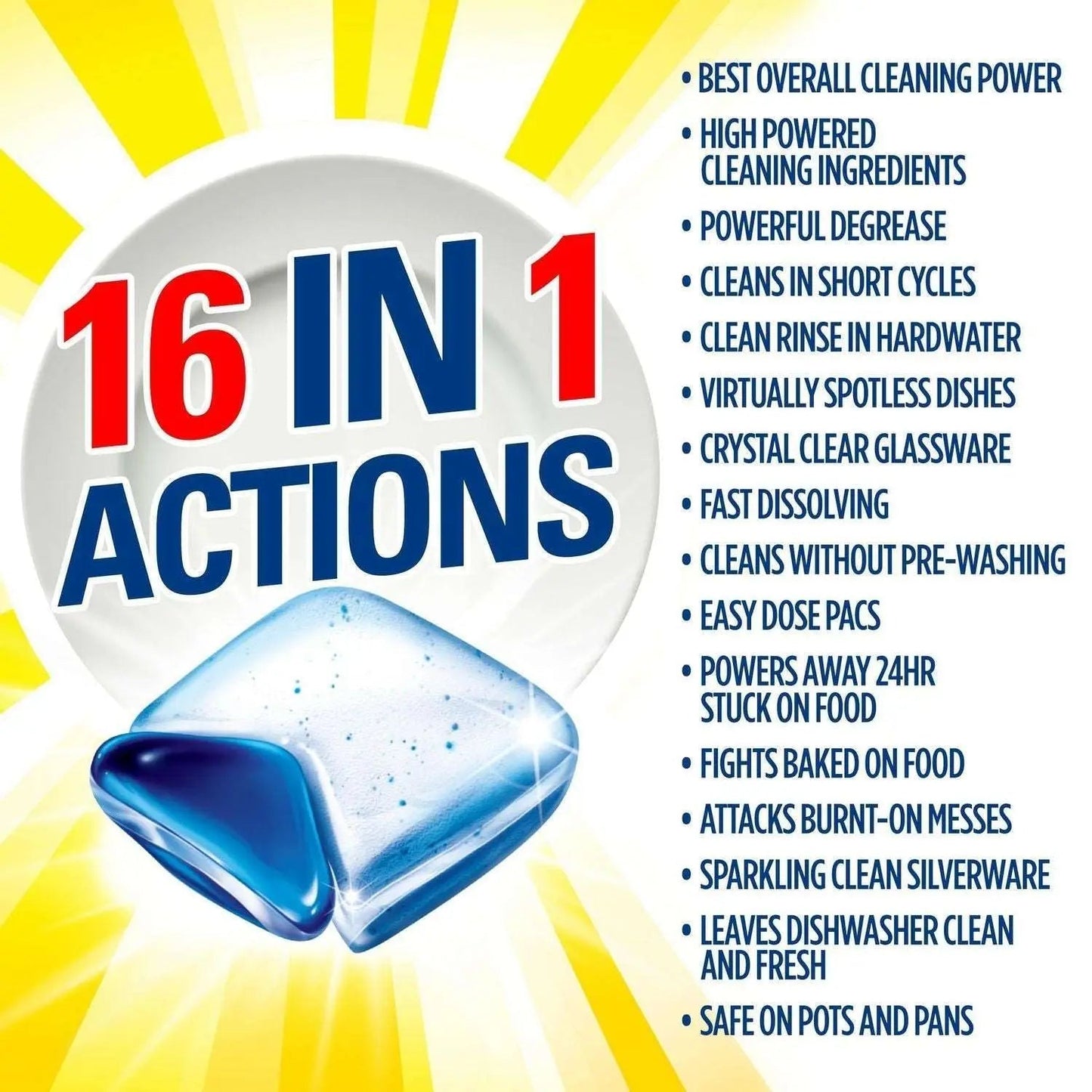 SUNLIGHT Advanced Dishwasher Detergent 72 count MK Smith's Shop