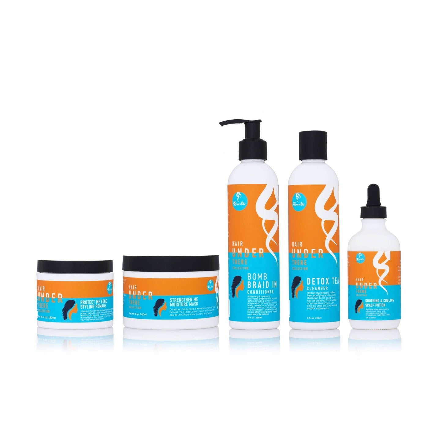 CURLS Hair Under There Bomb Braid In Conditioner (8oz) CURLS
