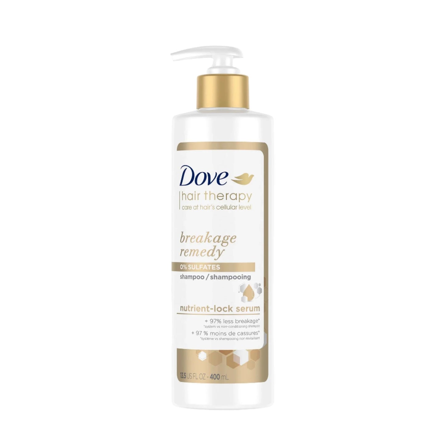 Dove Breakage Remedy Shampoo, 400 ml