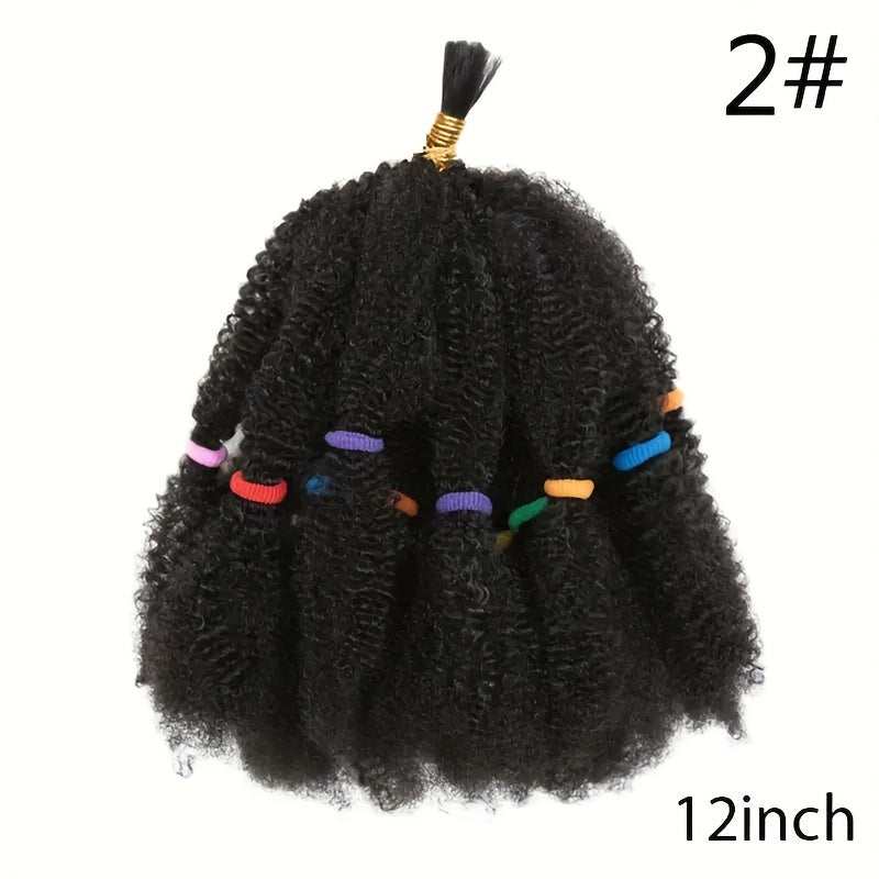 Afro Kinky Crochet Hair 10PCS 12 INCH