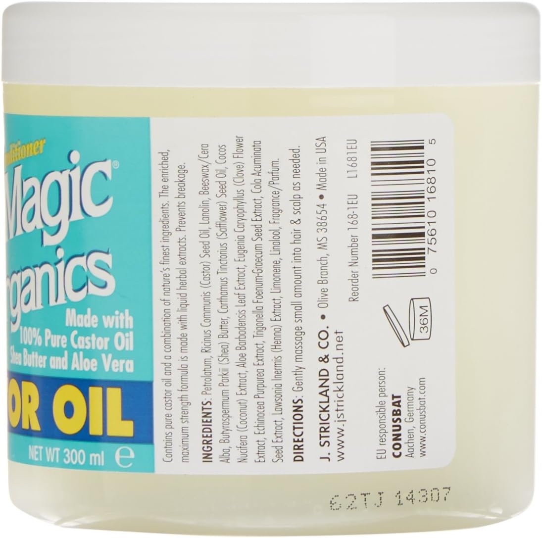 BLUE MAGIC Castor Oil Hair & Scalp Conditioner (12oz) Blue Magic