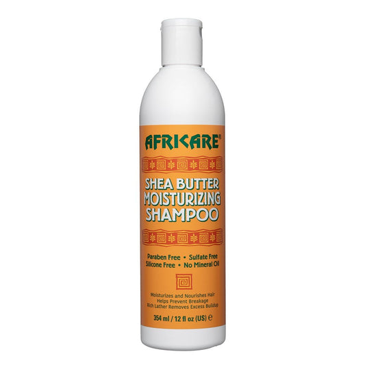 Shampoing hydratant au beurre de karité AFRICARE (12 oz)