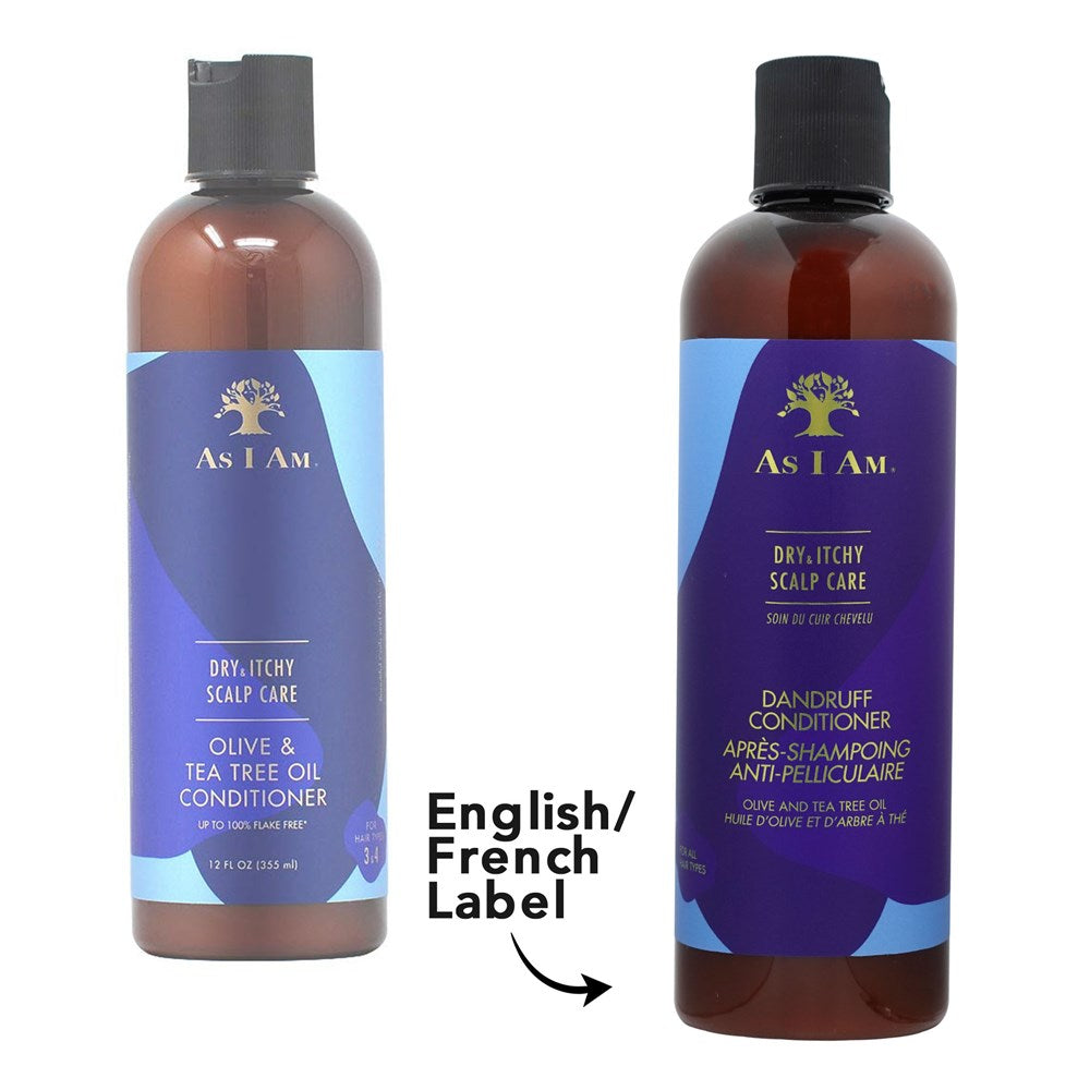 AS I AM Dry & Itchy Scalp Care Conditioner (12oz) AS I AM