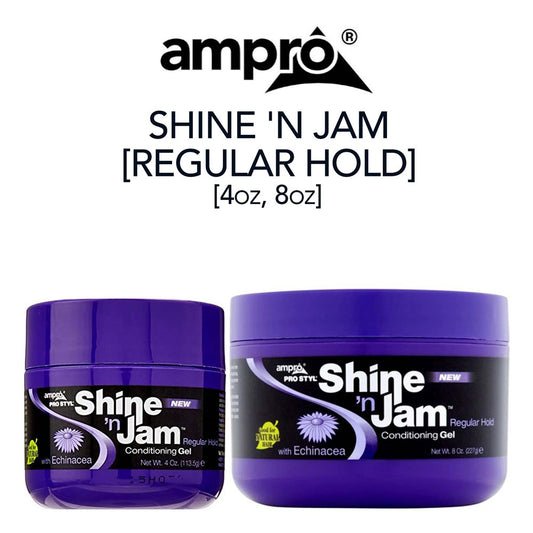 AMPRO Shine 'n Jam Conditioning Gel Regular Hold AMPRO Shine N JAM