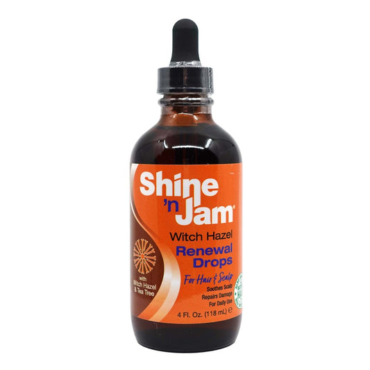AMPRO Shine 'n Jam Hair & Scalp Witch Hazel Renewal Drops Oil  (4oz) AMPRO/Shine N JAM
