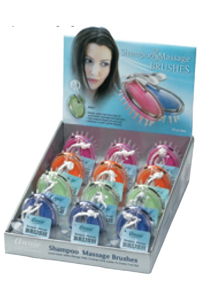 ANNIE Shampoo & Massage Brushes (ASSORTED) #2922 Annie