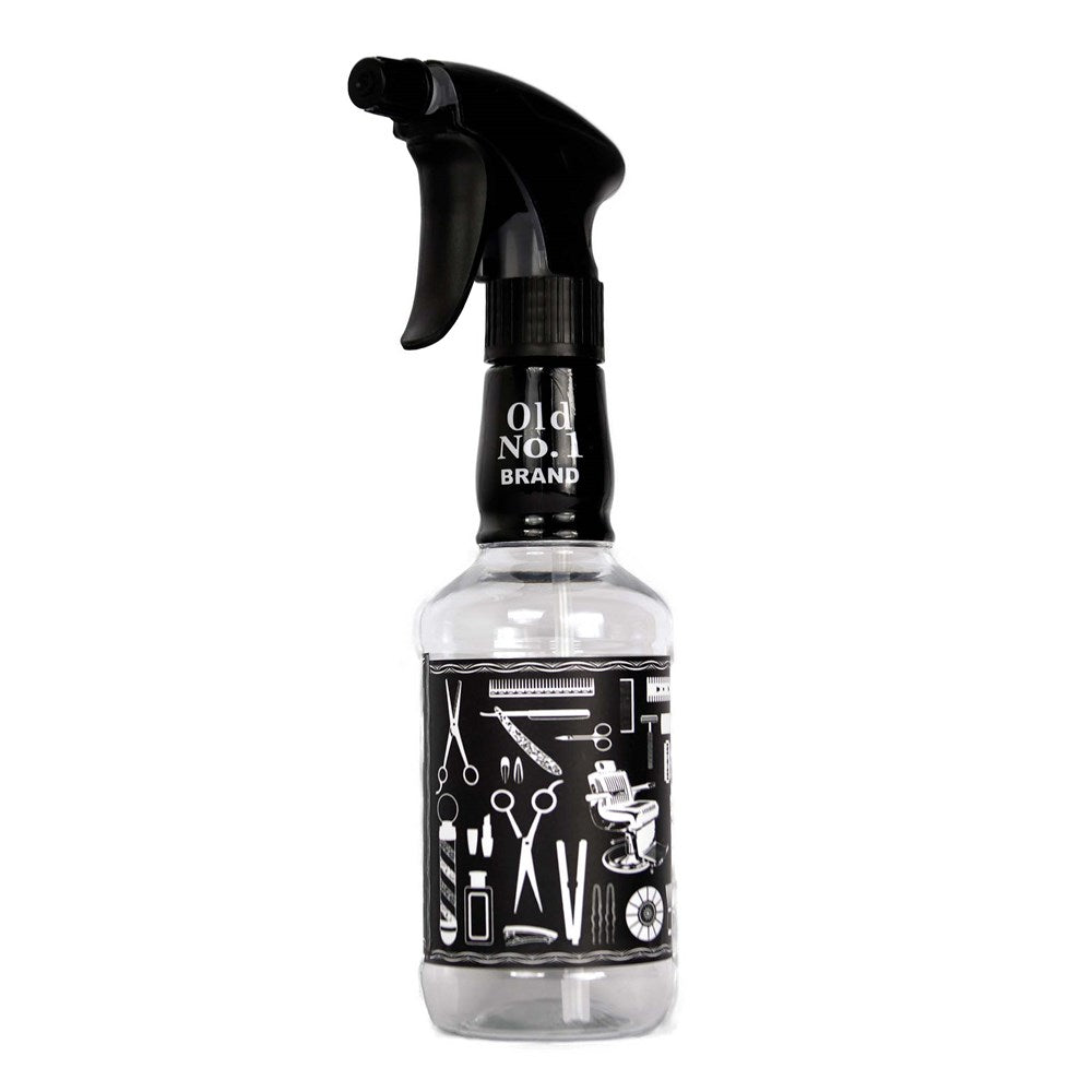 Barber Round Spray Bottle (BROWN & BLACK) MK Smith's Shop