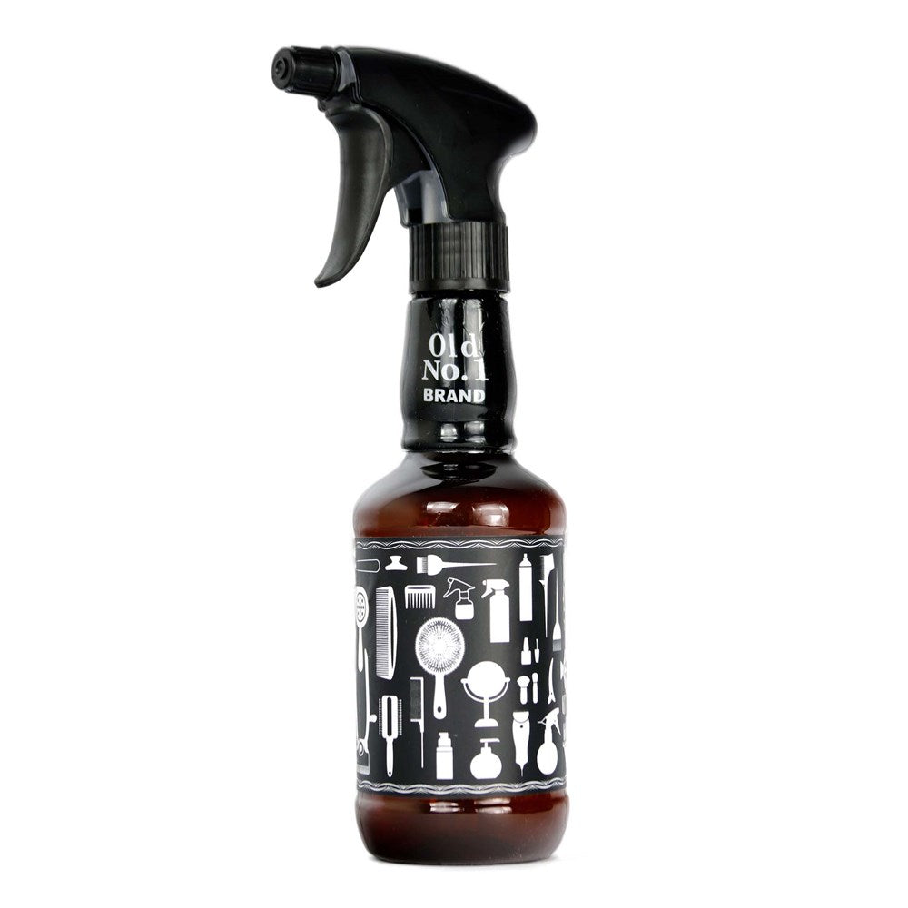 Barber Round Spray Bottle (BROWN & BLACK) MK Smith's Shop