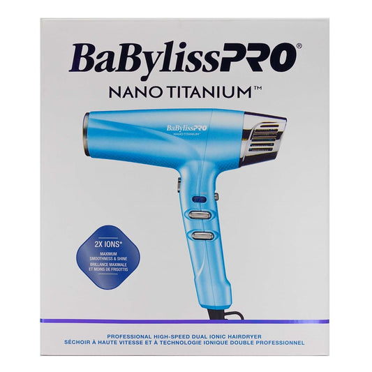 BABYLISS PRO Nano Titanium High Speed Dual Ionic Hair Dryer MK Smith's Shop