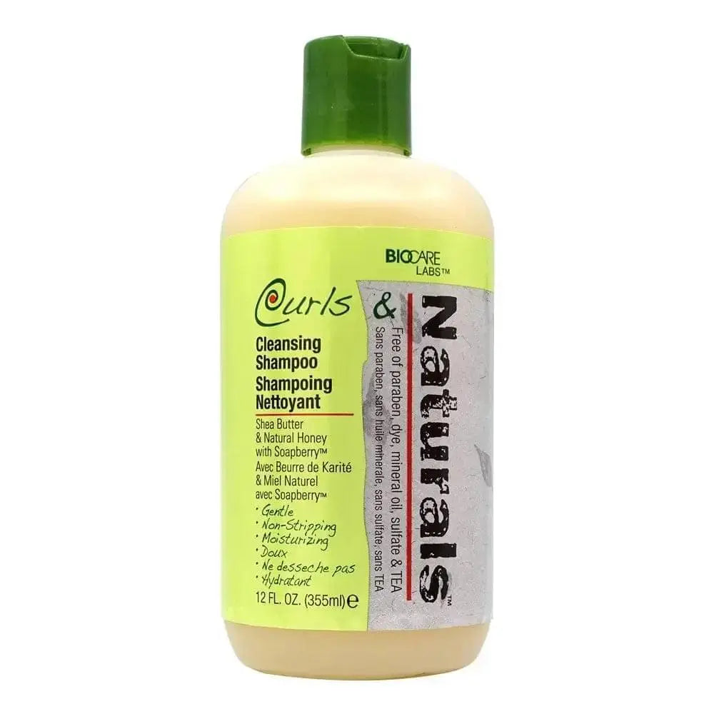 BIOCARE LABS Curls & Naturals Cleansing Shampoo (12oz) BIOCARE LABS
