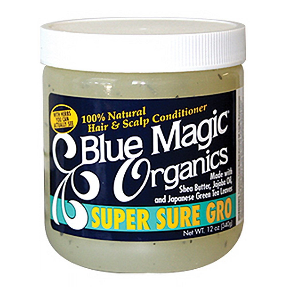 BLUE MAGIC Super Sure Gro Hair & Scalp Conditioner (12oz) Blue Magic