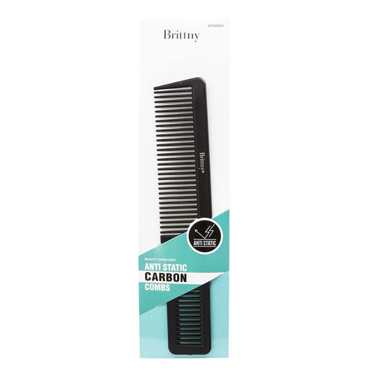 BRITTNY Anti Static Carbon Clipper Cutting Comb BRITTNY