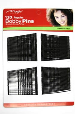 MAGIC COLLECTION 1 3/4 Inch 120pcs Bobby Pins Magic Gold