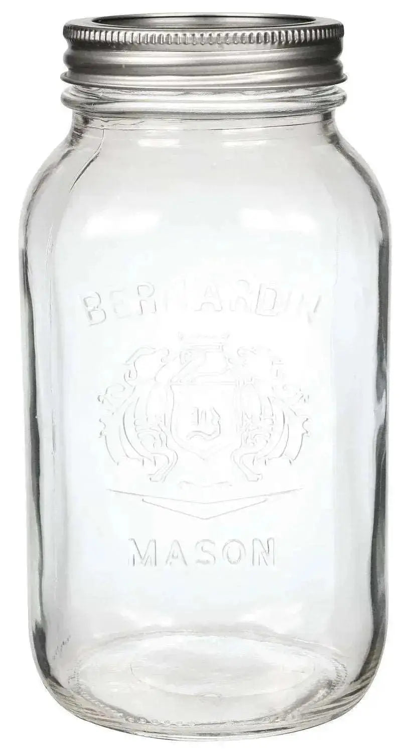 Bernardin Regular Mason Jar with Standard Lid  1 L MK Smith's Shop