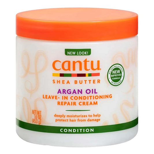 CANTU Argan Oil Leave In Conditioning Repair Cream (16oz) Cantu