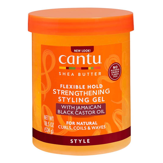 CANTU Strengthening Styling Gel with Jamaican Black Castor Oil (18.5oz) Cantu