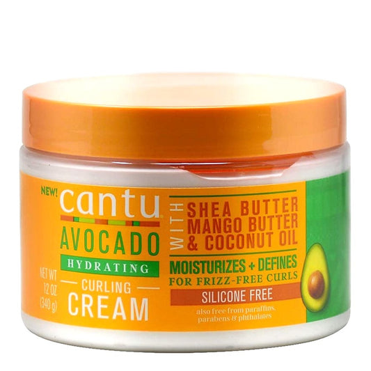 CANTU Avocado Hydrating Curling Cream Silicon Free (12oz) Cantu