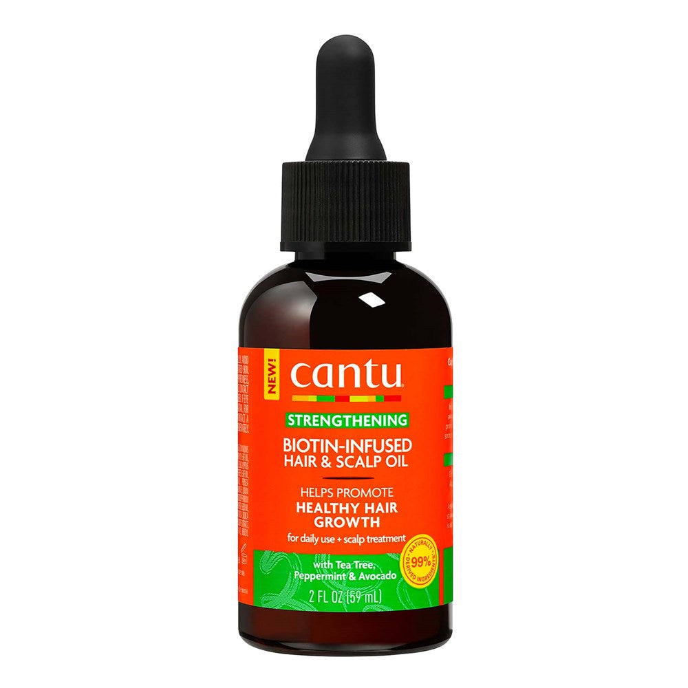 Cantu Biotin Infused Hair & Scalp Strengthening Oil (2oz) Cantu