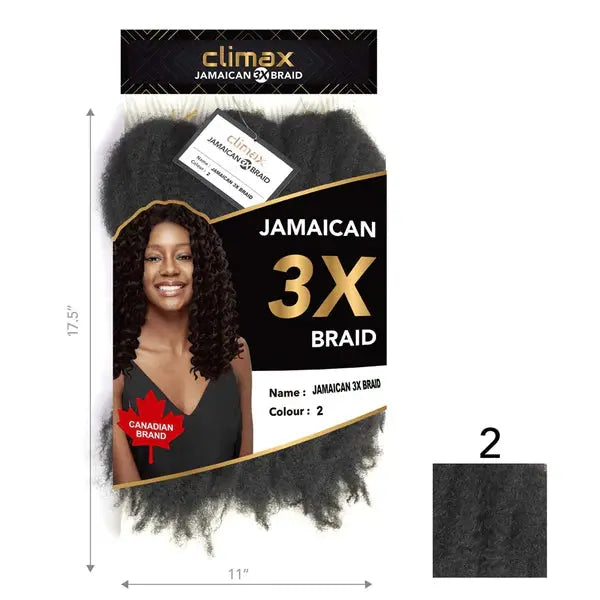 CLIMAX 3X Jamaican Braid Climax