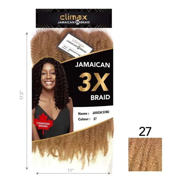 CLIMAX 3X Jamaican Braid Climax