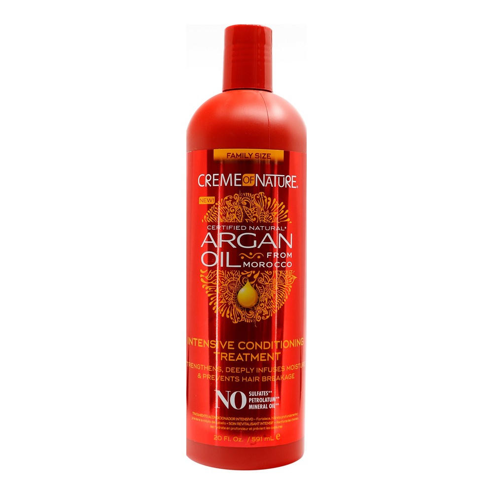 CREME OF NATURE Argan Oil Intensive Conditioning Treatment (20oz) Creme of Nature