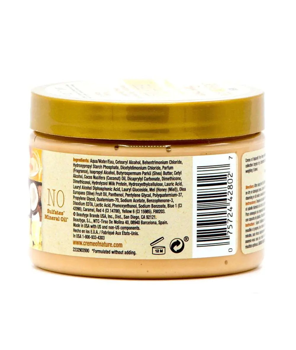Creme Of Nature Pure Honey Moisture Replenish&Strength Hair Mask 11.5Oz