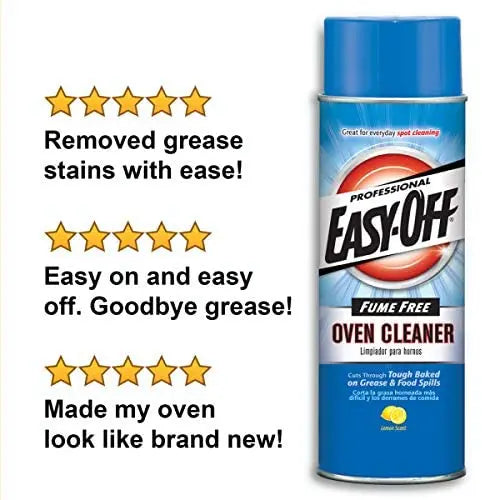 Easy Off, Fume Free Max, Oven Cleaner, Safe for Self Cleaning Ovens, Aerosol, 400 g MK Smith's Shop