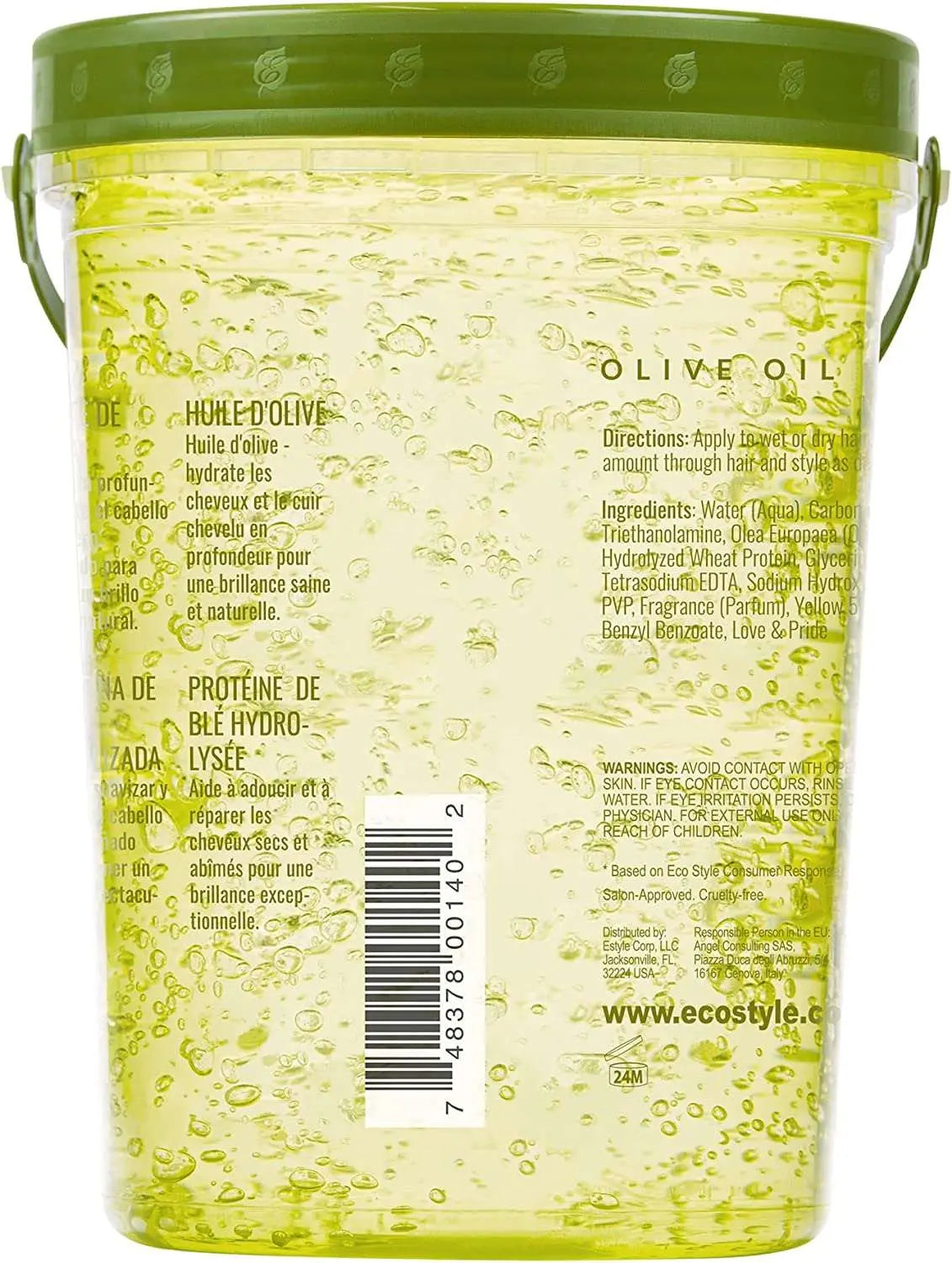 Eco Style Gel, Olive, 32 Ounce