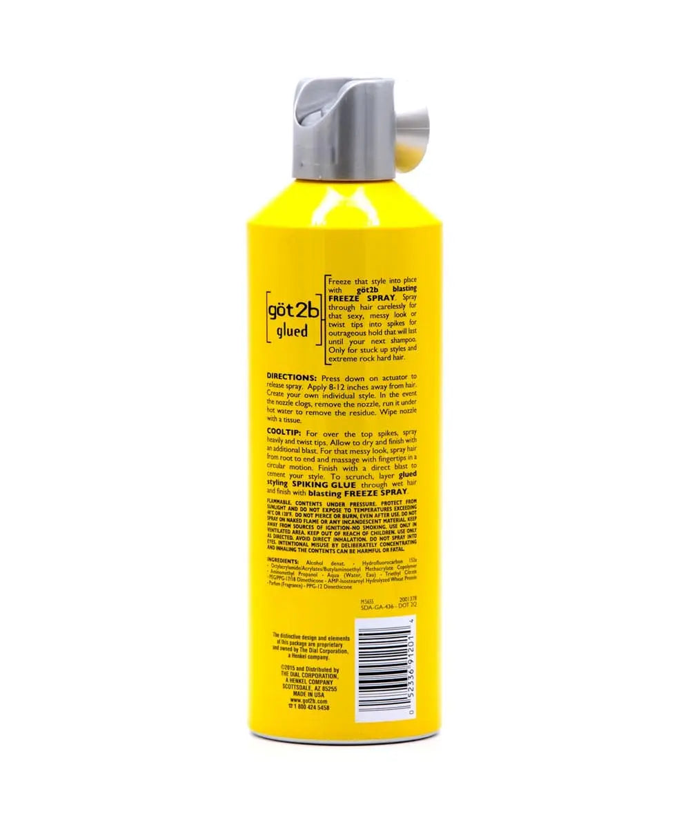 Got2B Glued Blasting Freeze Spray Screaming Hold 12Oz Got2B
