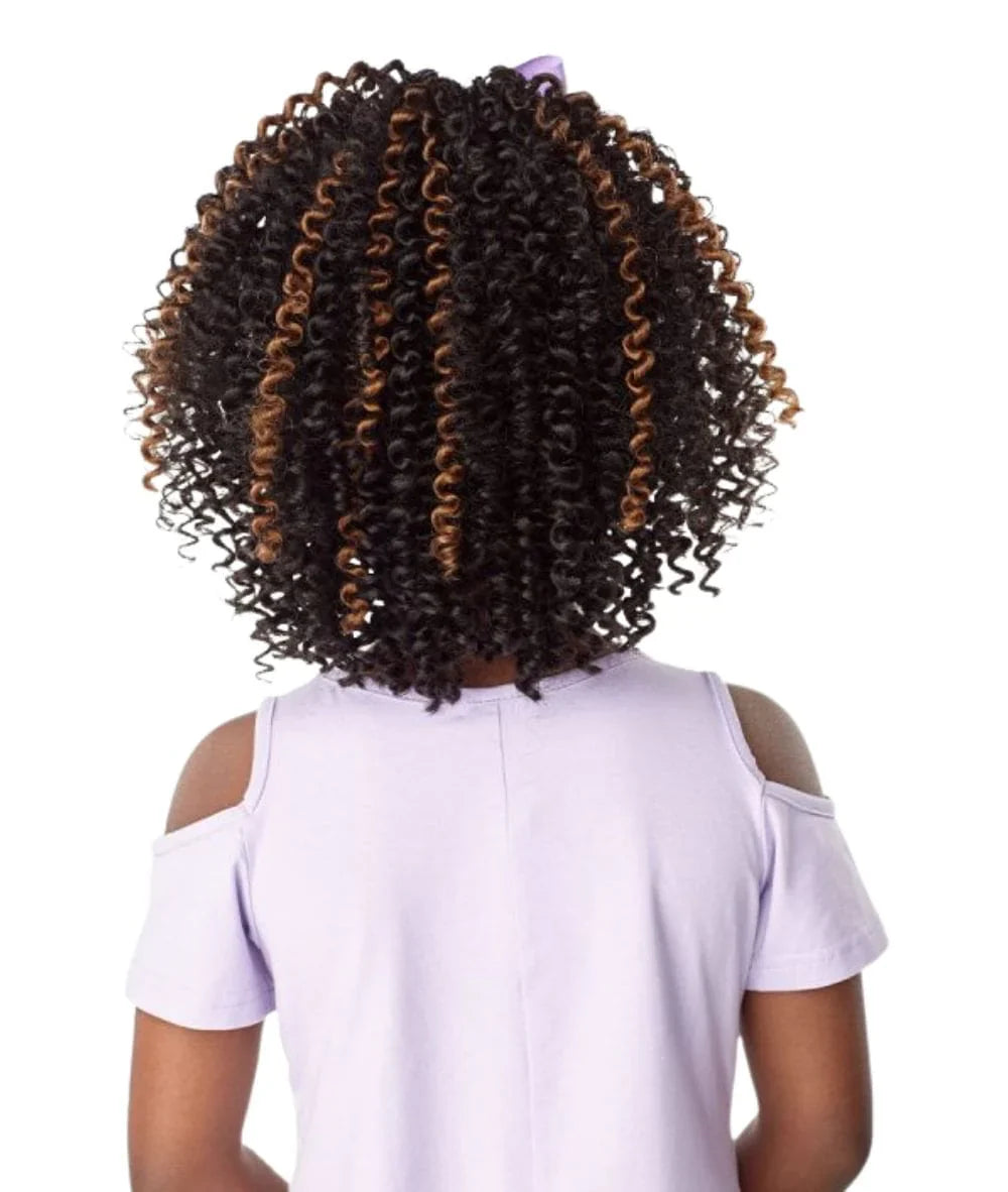 Mini tresses pour enfants Sensationnel Lulu - 2X Bubble Curl 10 pouces