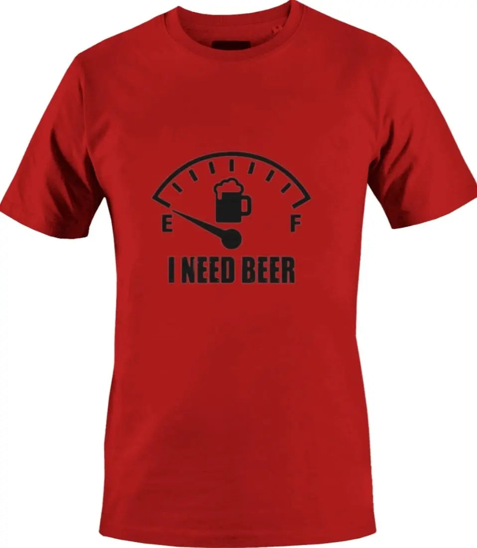 I Need Beer T-Shirt MK Smith's Shop