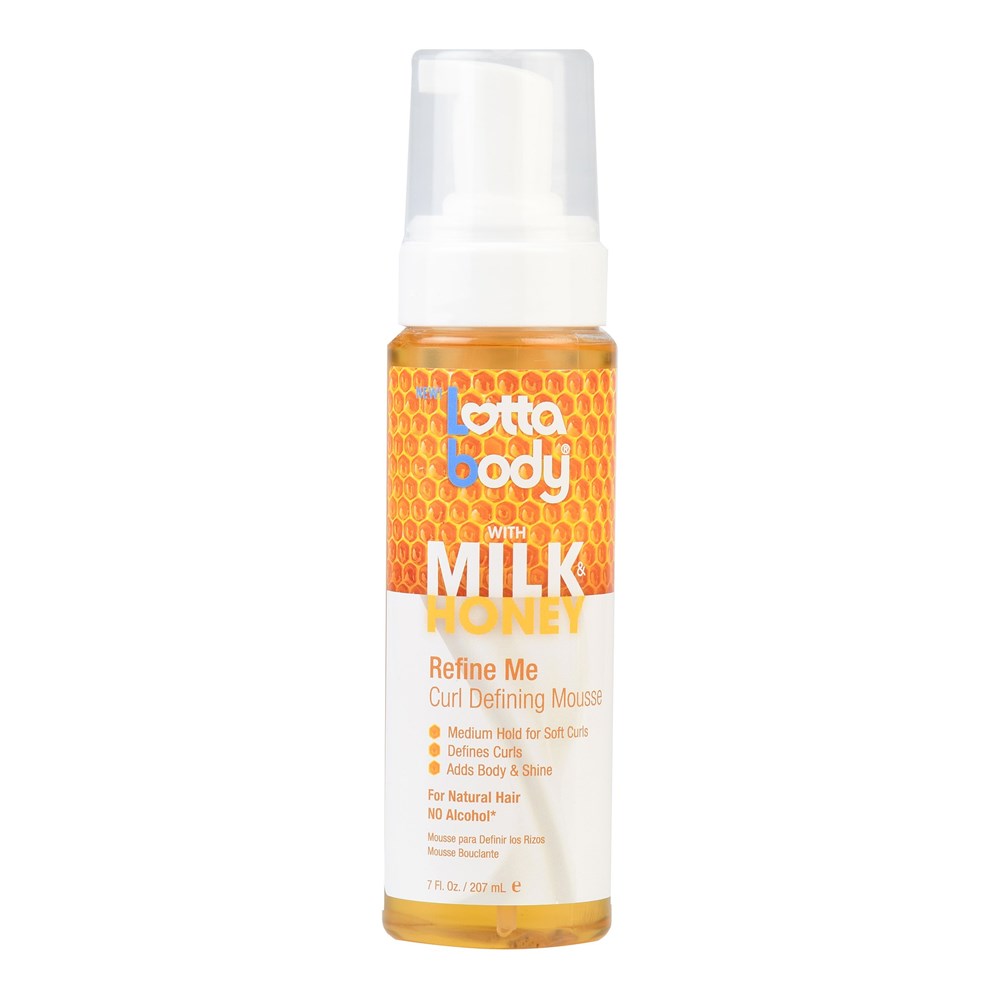 LOTTABODY Milk & Honey Refine Me Curl Defining Mousse (7oz) Lotta Body