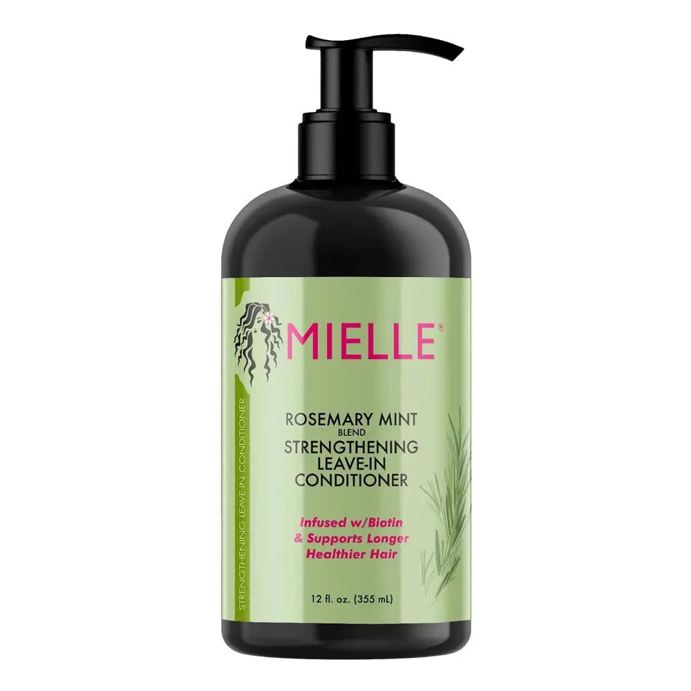MIELLE Rosemary Mint Strengthening Leave In Conditioner (12oz) MIELLE