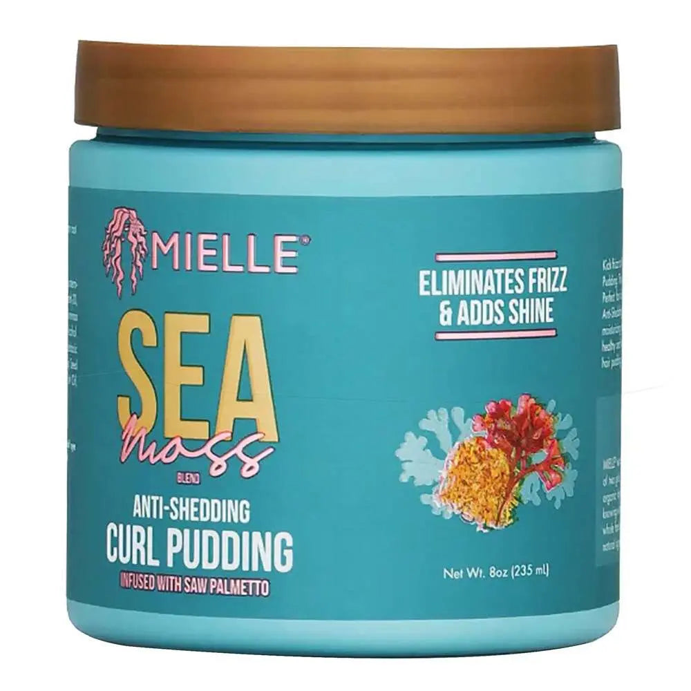 MIELLE Sea Moss Anti Shedding Curl Pudding (8oz)