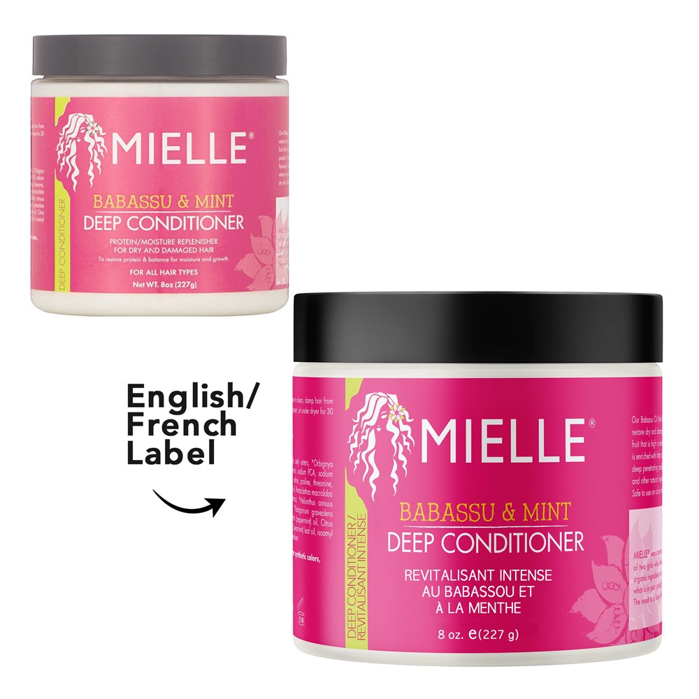 MIELLE Babassu & Mint Deep Conditioner (8oz) MIELLE