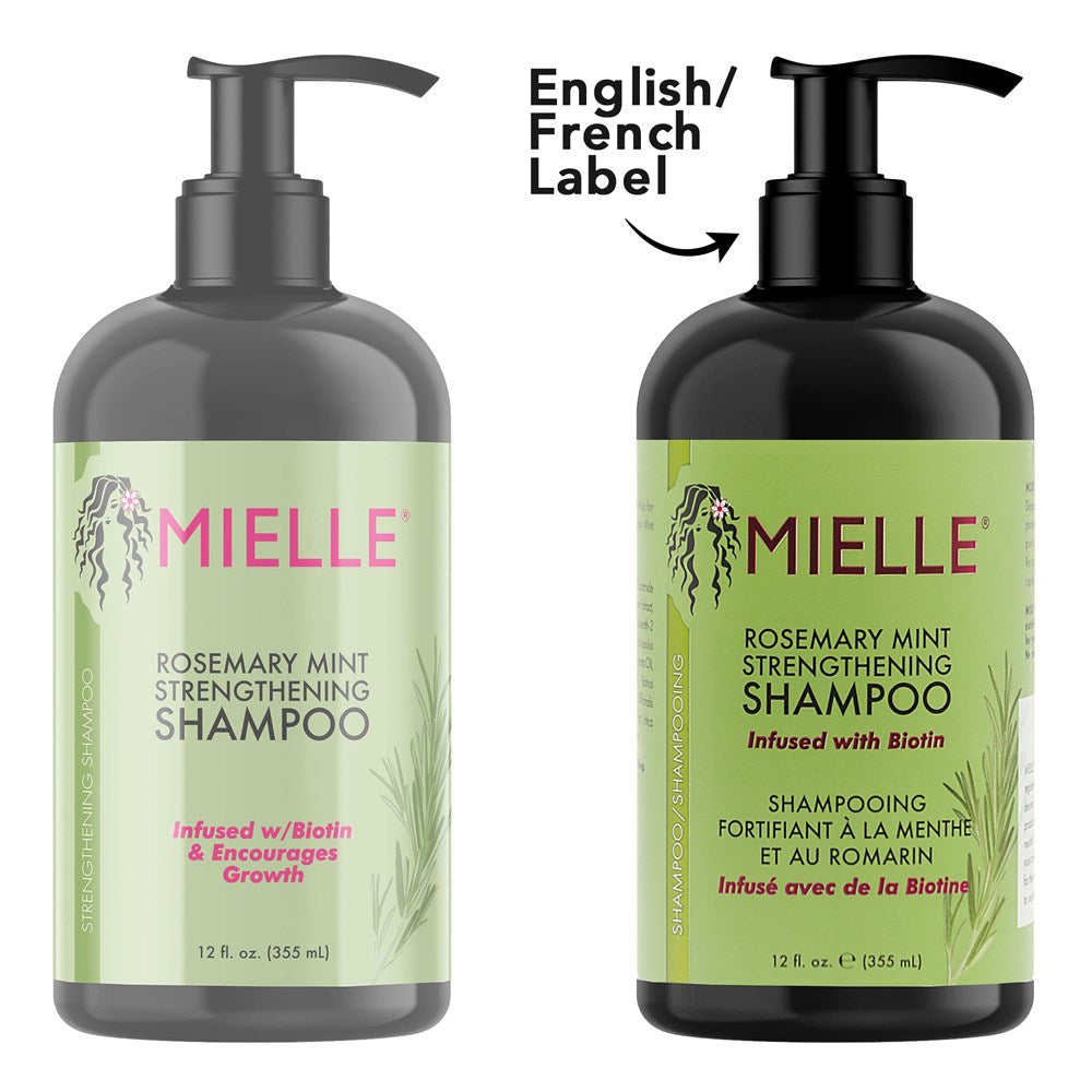 Mielle Rosemary Mint Strengthening Shampoo 12Oz MIELLE