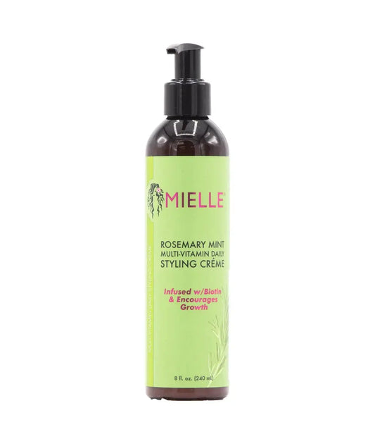 Mielle Rosemary Mint Multi-Vitamin Daily Styling Creme 8Oz MIELLE