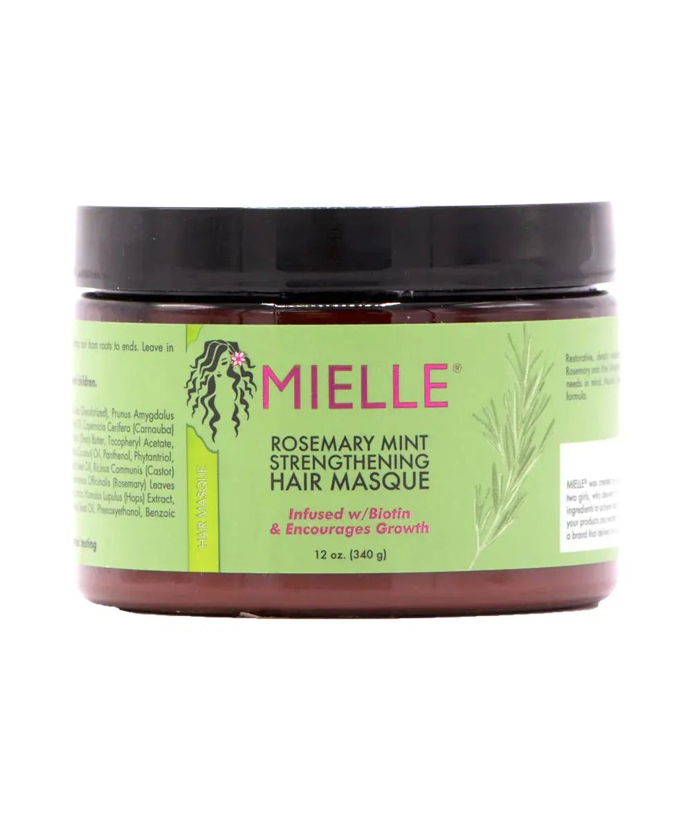 Mielle Rosemary Mint Strengthening Hair Masque 12Oz MIELLE