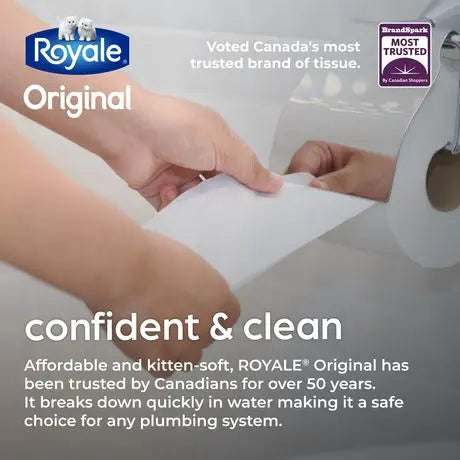 Royale Original, Soft Toilet Paper, 30 Big equal 62 rolls MK Smith's Shop