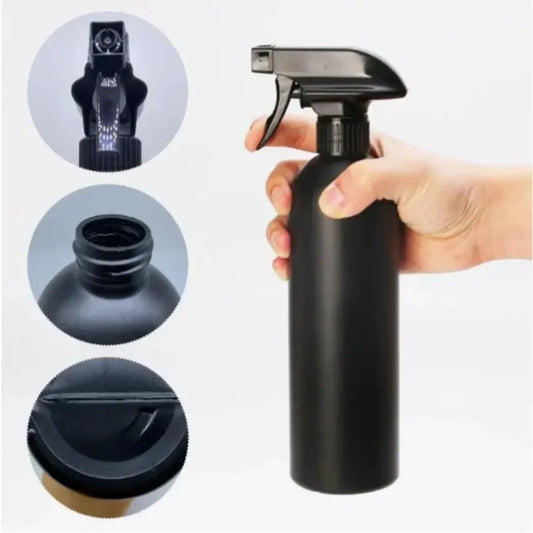 Black Plastic Spray Bottle 500ML