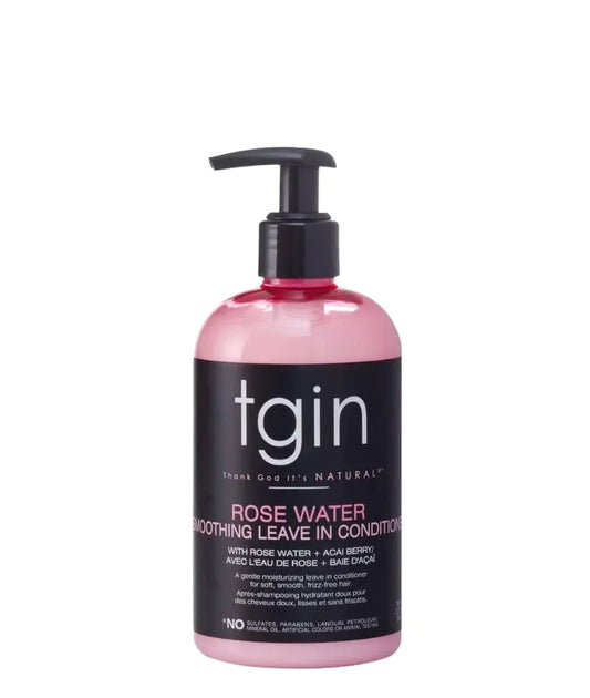 Tgin Rose Water Smoothing Leave In Conditioner 13Oz MK Smith's Shop