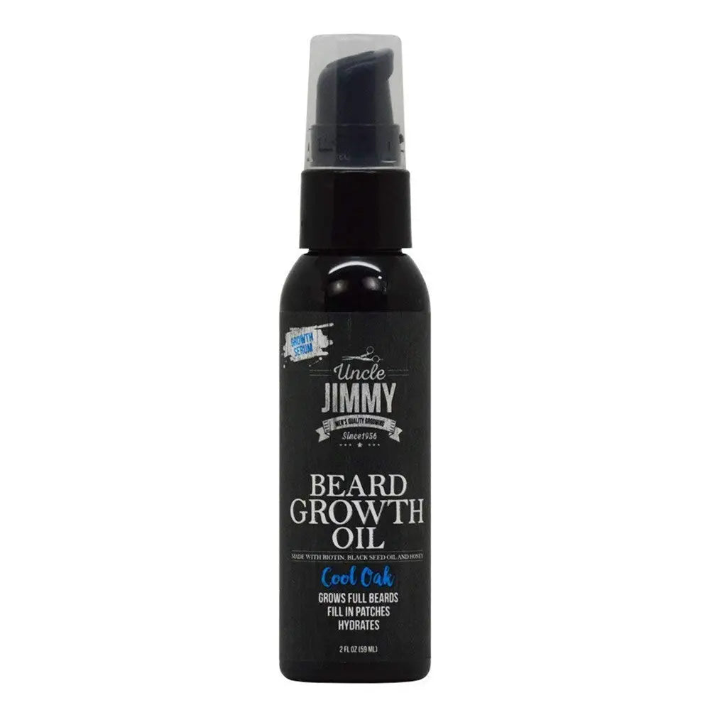 UNCLE JIMMY Beard Growth Oil (2oz) Uncle Jimmy