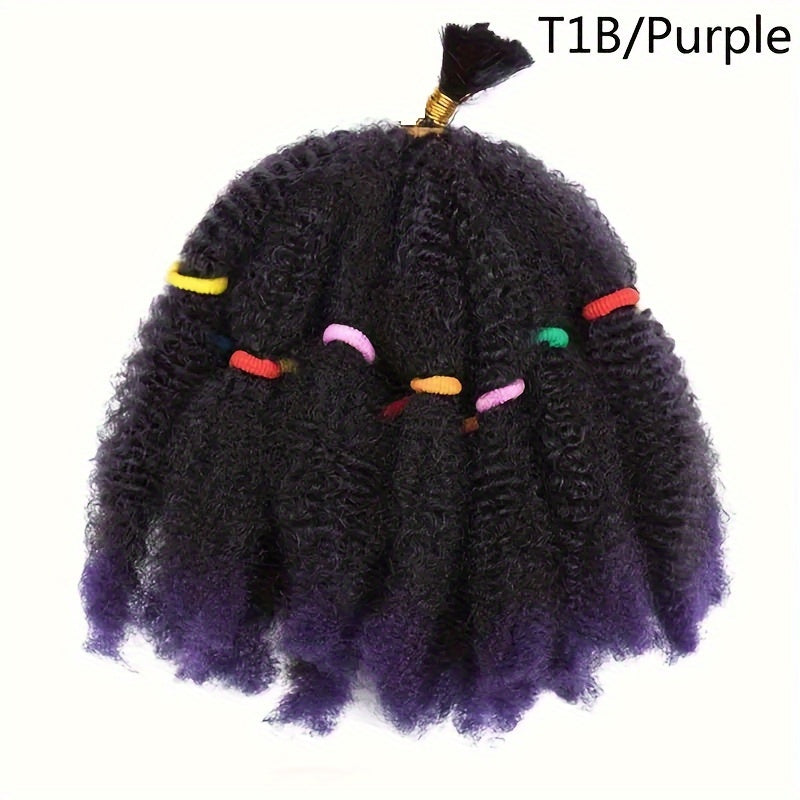 Afro Kinky Crochet Hair 10PCS 12 INCH