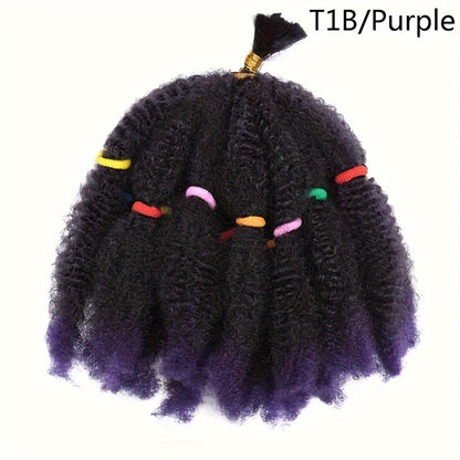 Afro Kinky Crochet Hair 10PCS 12 INCH
