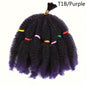 Afro Kinky Crochet Hair 10PCS 12 INCH